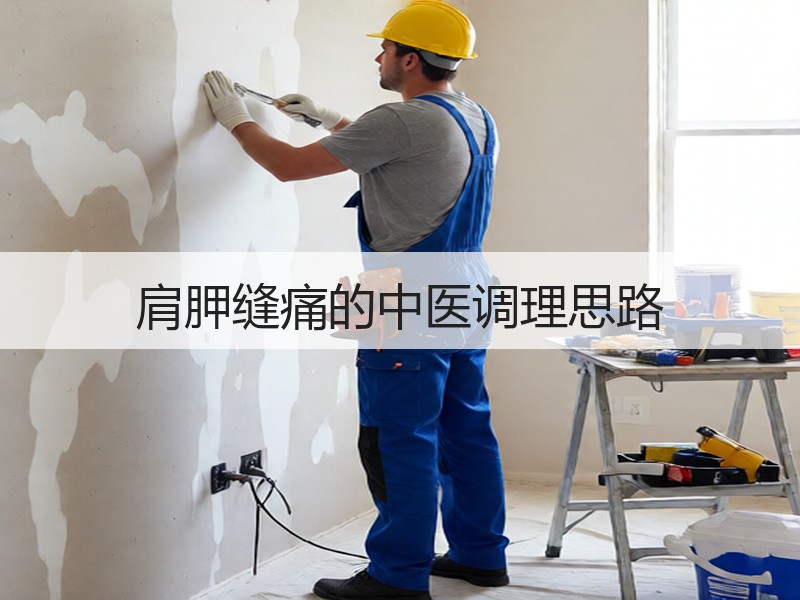 肩胛缝痛的中医调理思路