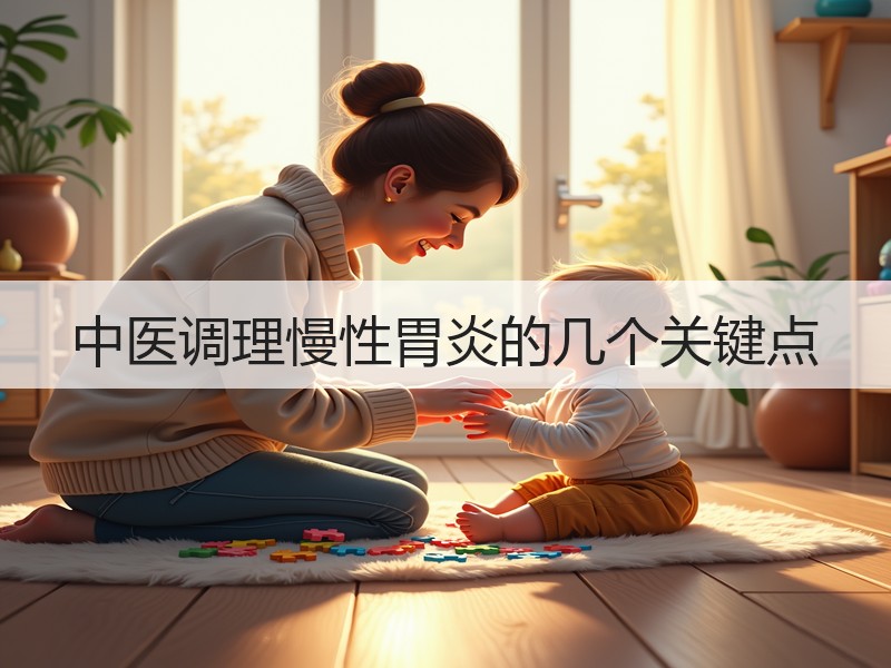 中医调理慢性胃炎的几个关键点