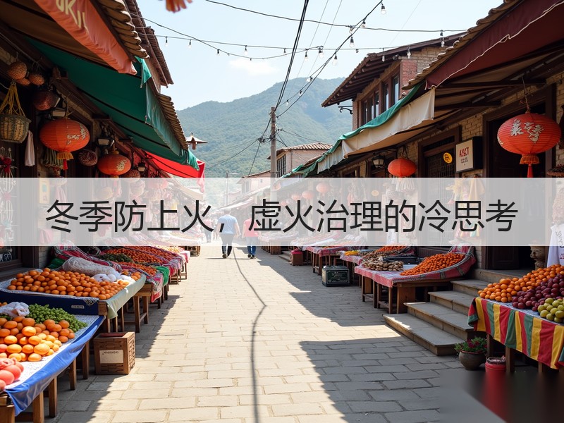 冬季防上火，虚火治理的冷思考