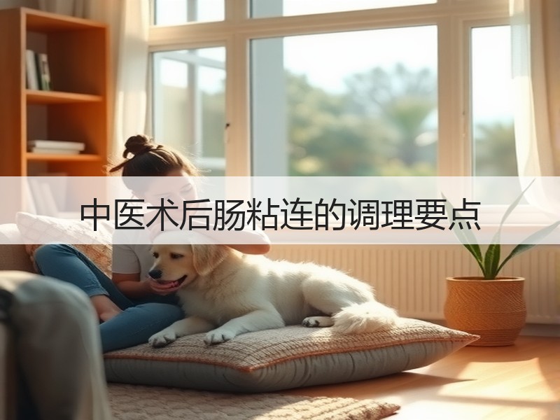 中医术后肠粘连的调理要点