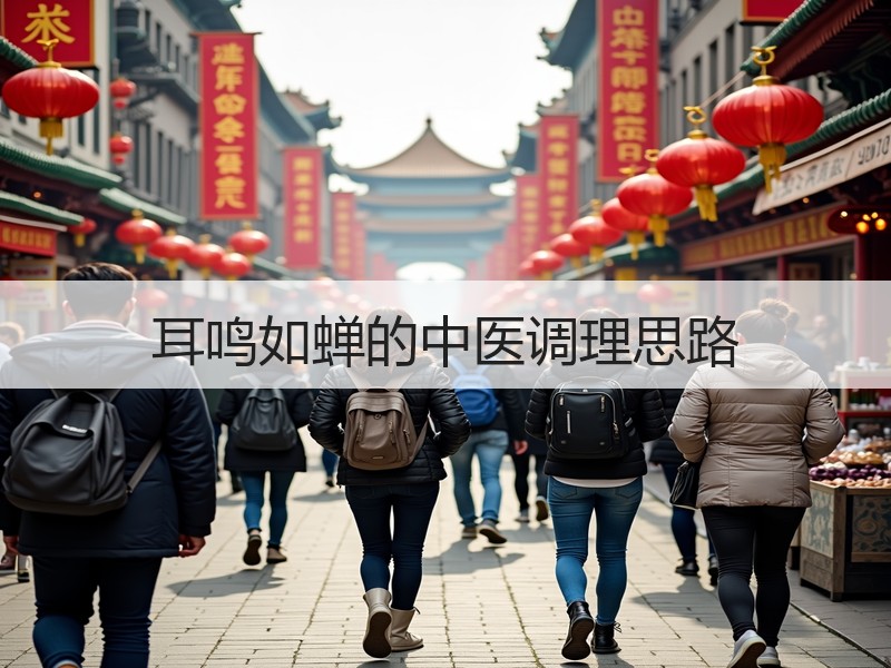 耳鸣如蝉的中医调理思路