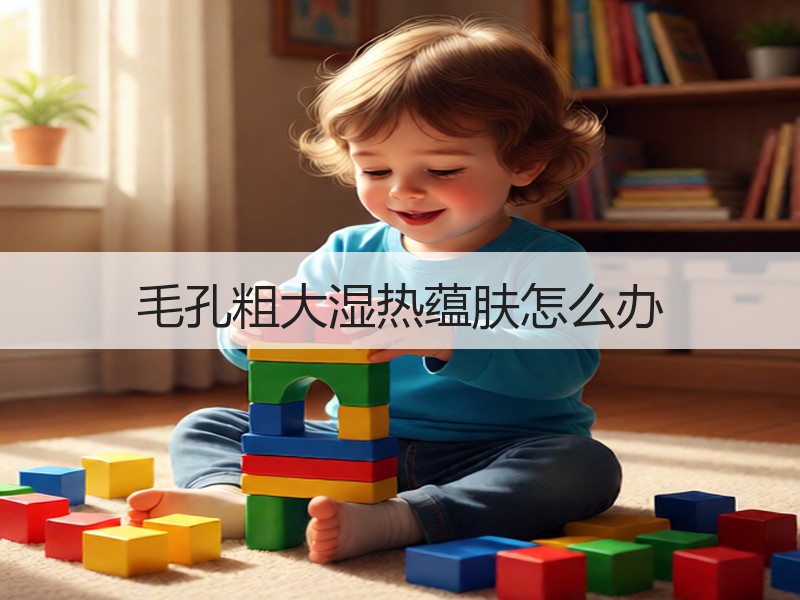 毛孔粗大湿热蕴肤怎么办