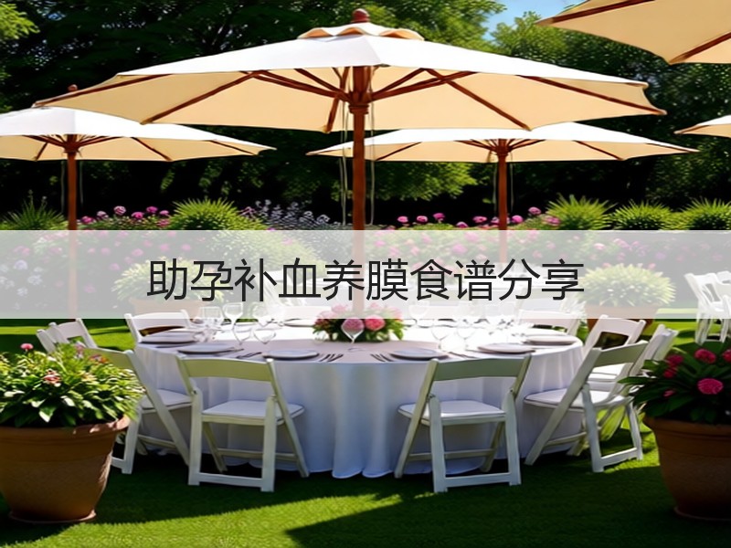 助孕补血养膜食谱分享