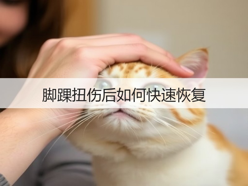 脚踝扭伤后如何快速恢复