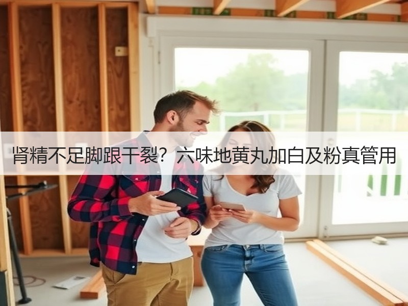 肾精不足脚跟干裂？六味地黄丸加白及粉真管