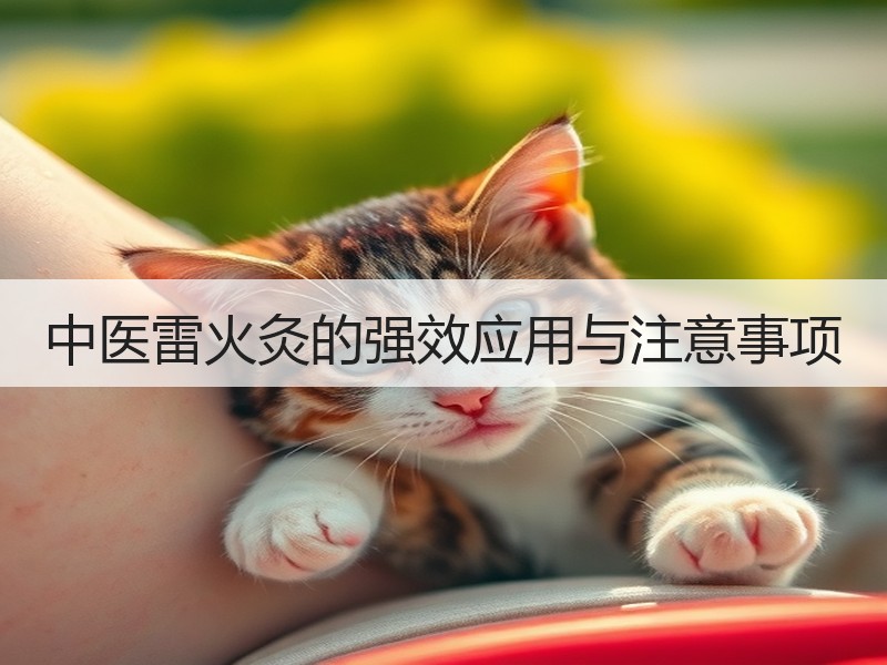 中医雷火灸的强效应用与注意事项