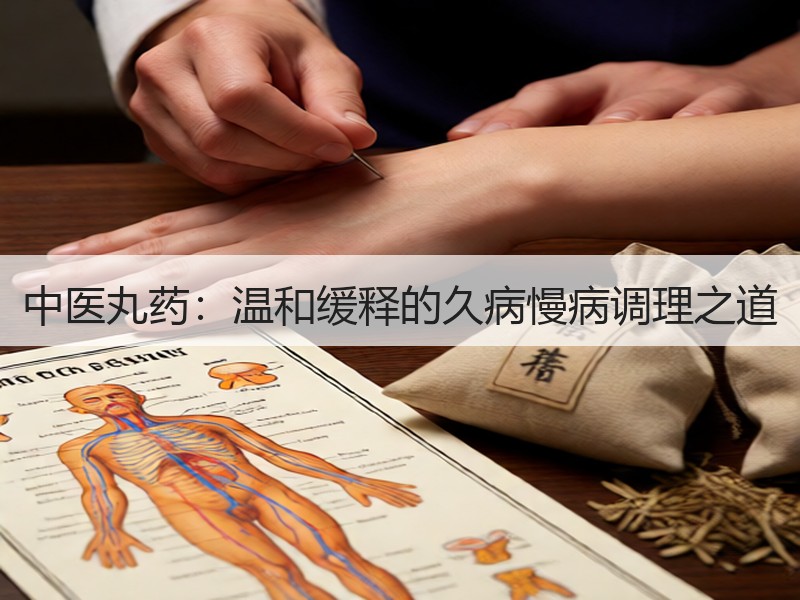 中医丸药：温和缓释的久病慢病调理之道