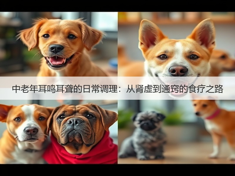 中老年耳鸣耳聋的日常调理：从肾虚到通窍的