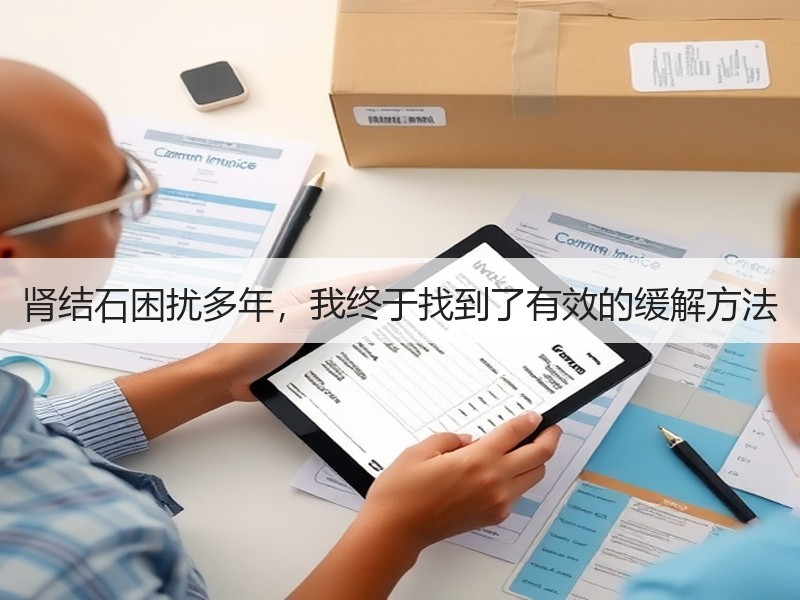 肾结石困扰多年，我终于找到了有效的缓解方