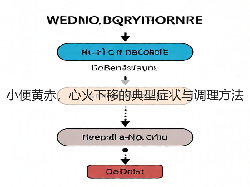 小便黄赤，心火下移的典型症状与调理方法