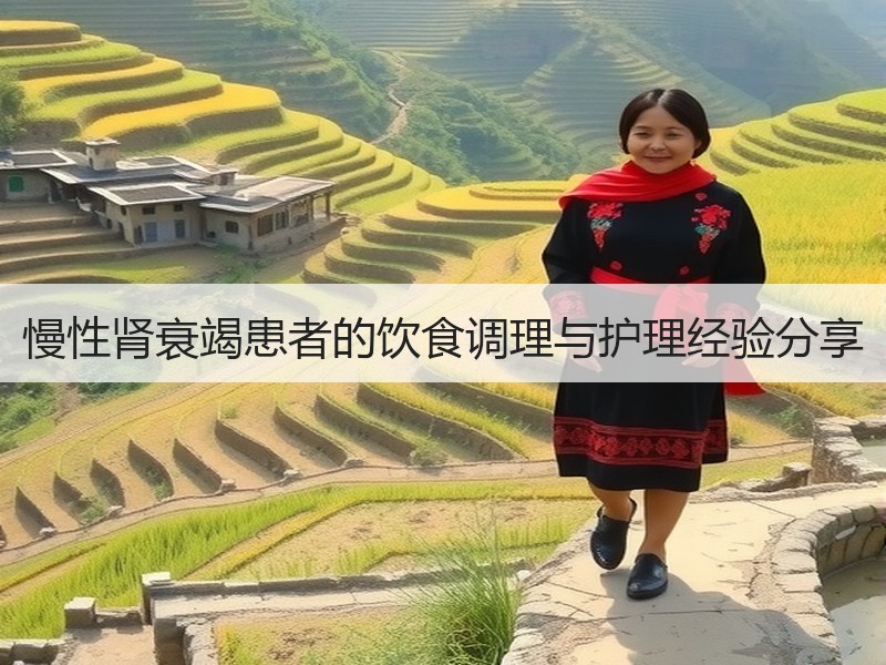 慢性肾衰竭患者的饮食调理与护理经验分享