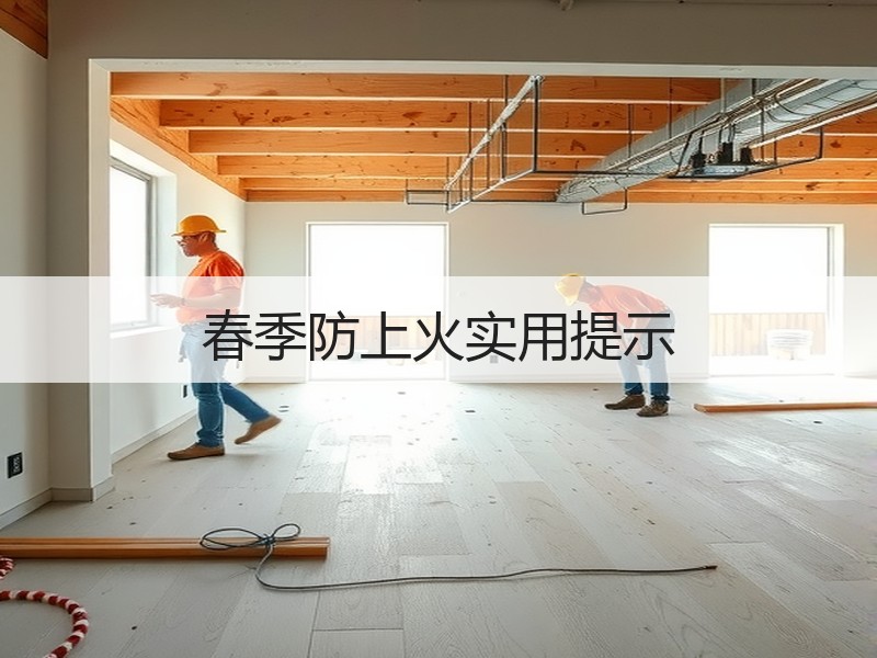 春季防上火实用提示