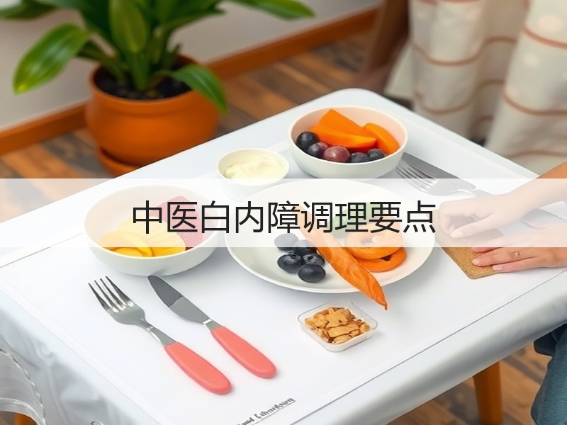 中医白内障调理要点