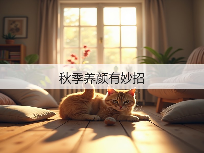 秋季养颜有妙招