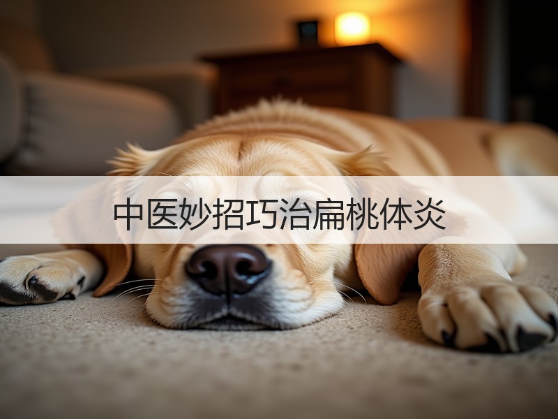 中医妙招巧治扁桃体炎