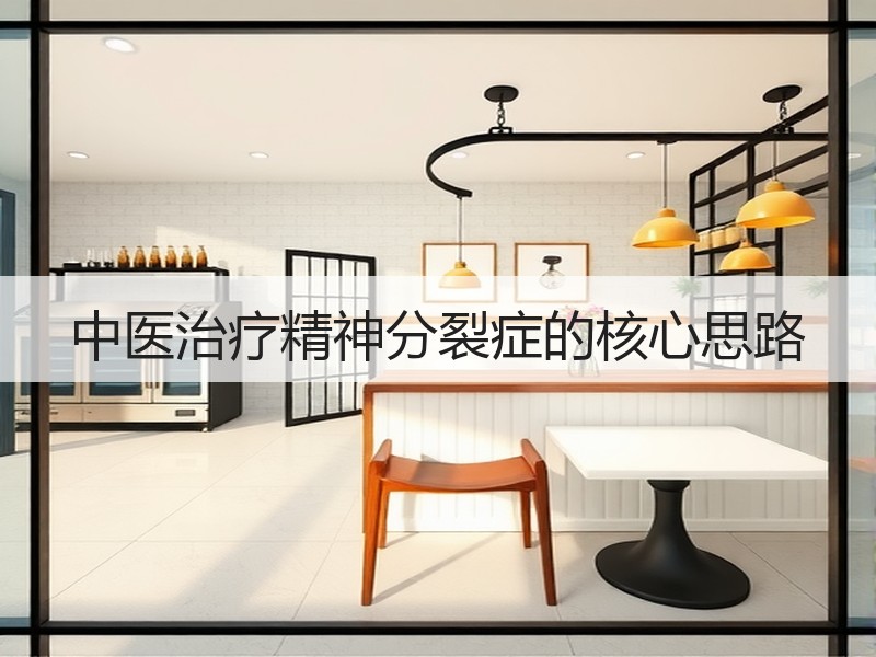 中医治疗精神分裂症的核心思路