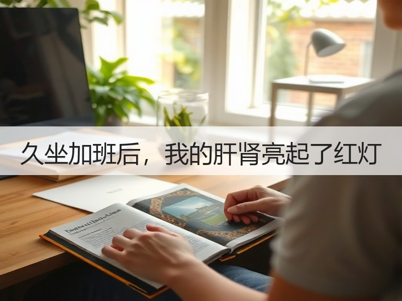 久坐加班后，我的肝肾亮起了红灯
