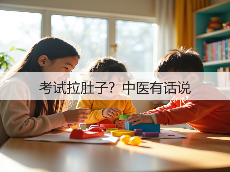 考试拉肚子？中医有话说