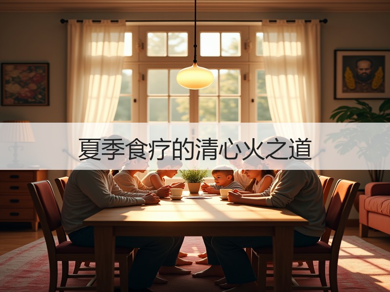 夏季食疗的清心火之道