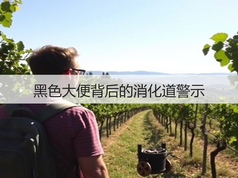 黑色大便背后的消化道警示