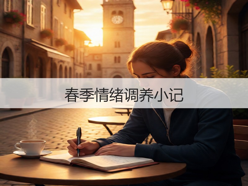 春季情绪调养小记