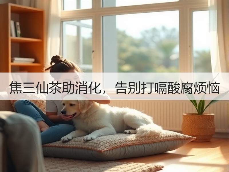 焦三仙茶助消化，告别打嗝酸腐烦恼