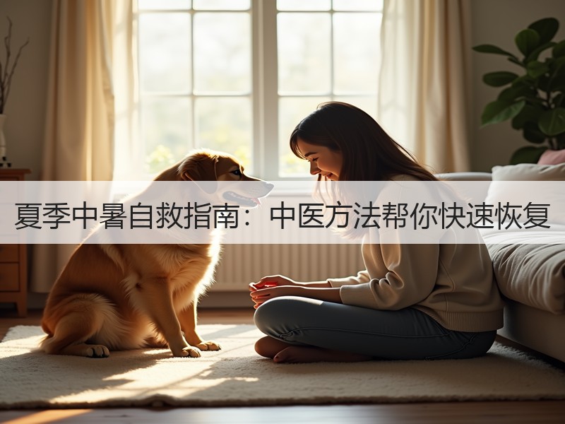 夏季中暑自救指南：中医方法帮你快速恢复