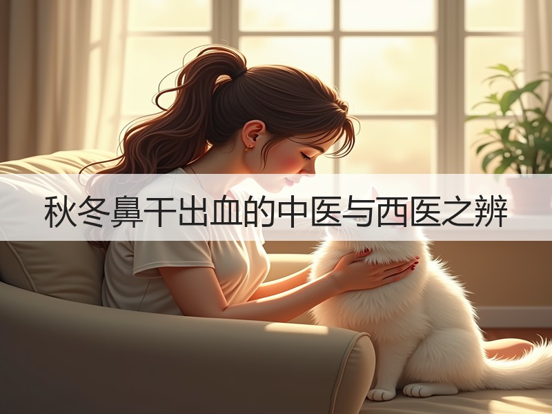 秋冬鼻干出血的中医与西医之辨