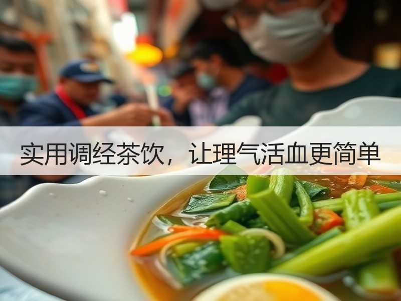 实用调经茶饮，让理气活血更简单